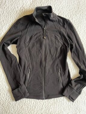 lululemon athletica Black Women's Full-Zip Athletic Jacket